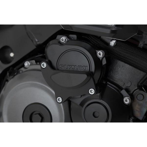Protecteur de couvercle de compartiment moteur noir Sw-Motech Suzuki GSX-S 1000 / GSX-S 950 (21-)