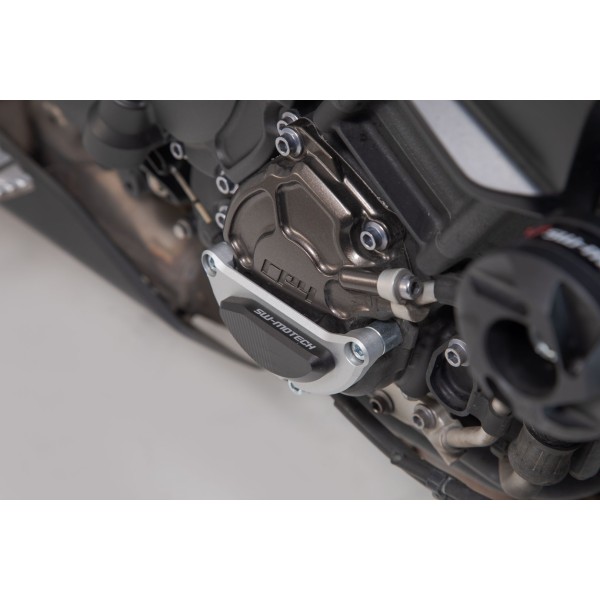 Sw-Motech Motorraumabdeckungsschutz schwarz silber Yamaha MT-10 / SP (16-)