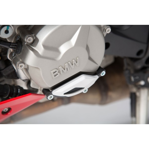 Protection de couvercle de compartiment moteur Sw-Motech noir argent BMW S1000R / RR / XR