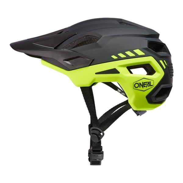 Oneal Trailfinder Split MTB-Helm schwarz gelb fluo