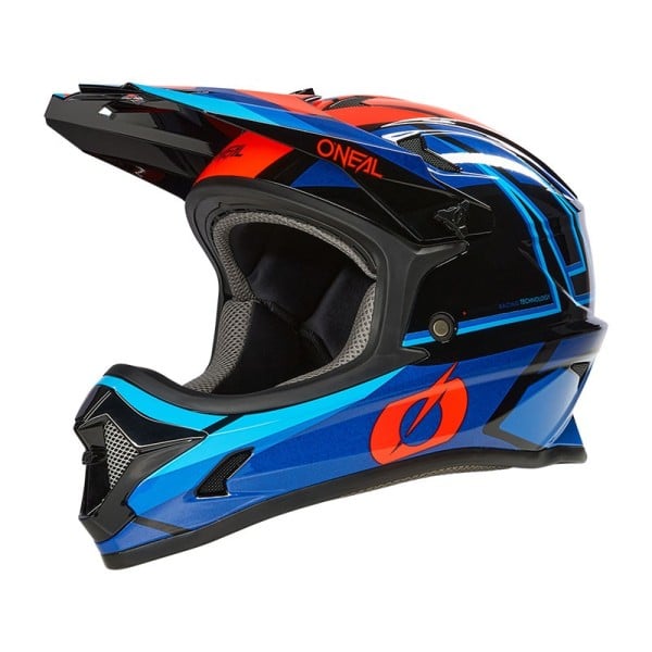 Oneal Sonus Split MTB-Helm blau rot