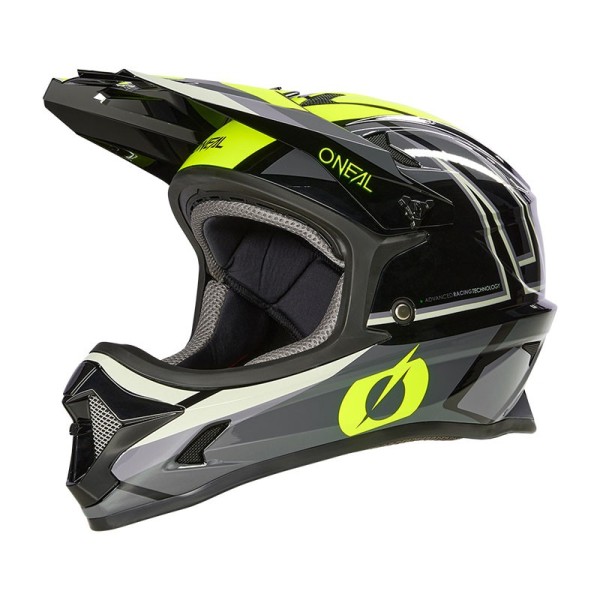 Oneal Sonus Split MTB-Helm schwarz gelb fluo