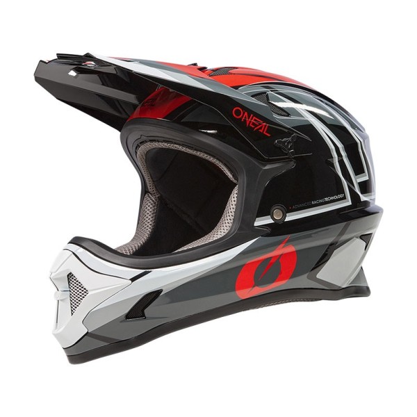 Oneal Sonus Split MTB-Helm grau rot