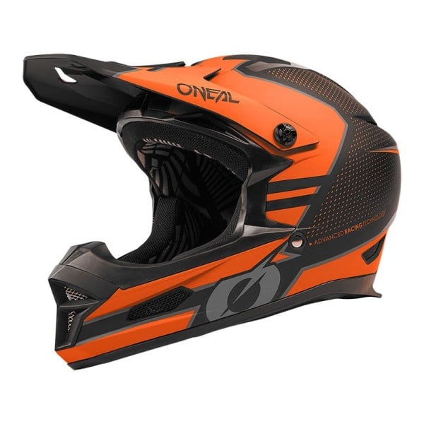 Oneal Fury Stage MTB-Helm grau orange