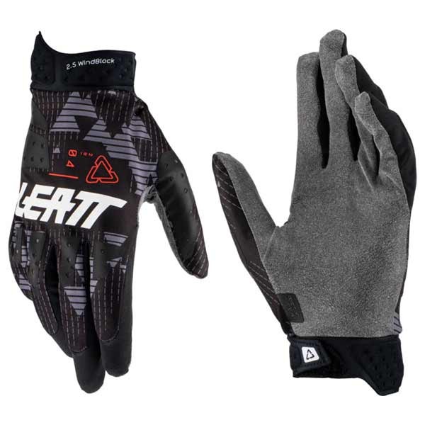 Leatt 2.5 WindBlock black motocross gloves