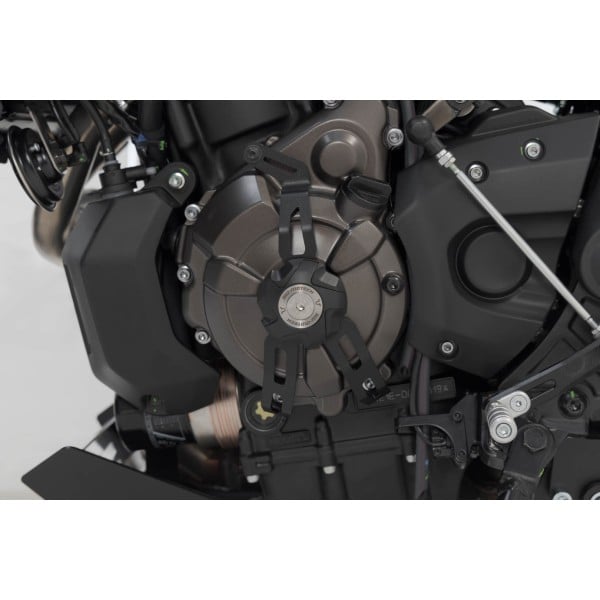 Protezione coperchio alternatore Sw-Motech nero Yamaha MT-07 / Tracer XSR700 / XT
