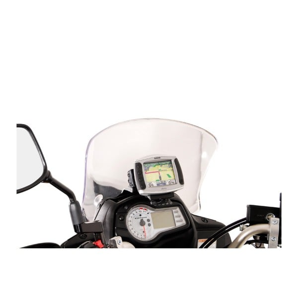 Supporto GPS da cruscotto Sw-Motech nero Suzuki DL 650 V-Strom (11-16)
