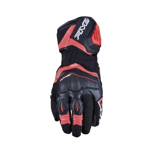 Five RFX4 EVO WP gloves black red