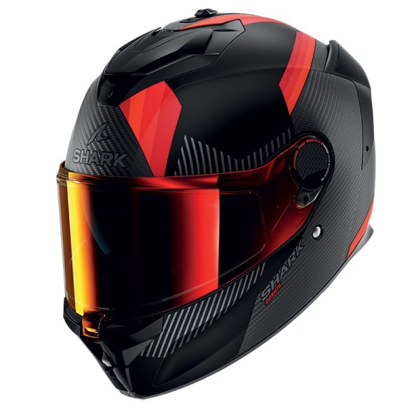 Shark Spartan GT Pro Dokhta Carbon helmet anthracite orange
