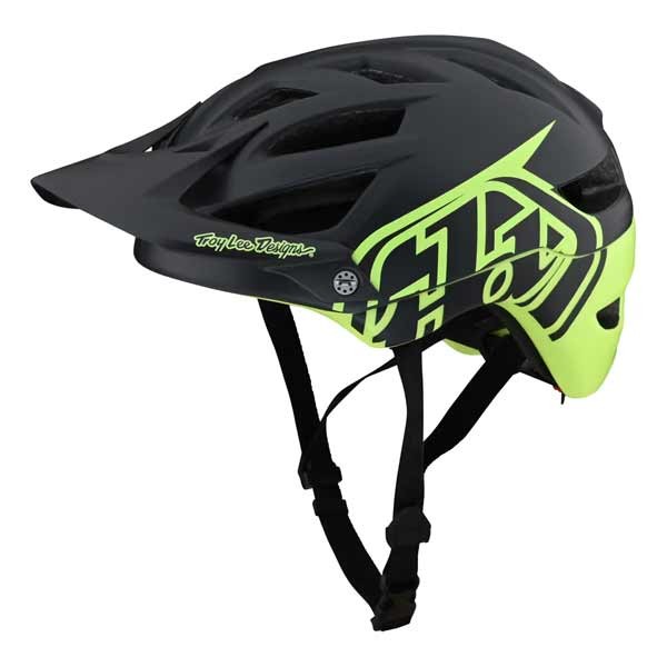 Troy Lee Designs helmet A1 Classic Mips grey green