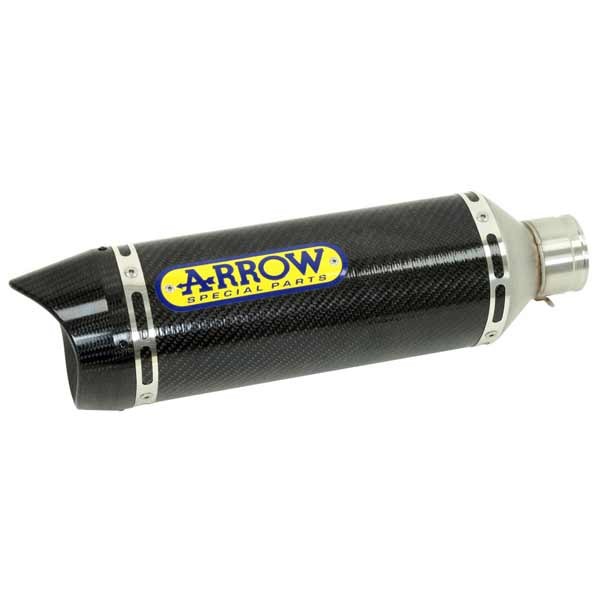 Arrow Thunder Carbon-Schalldämpfer Yamaha MT-09 2013-2020 Carbon-Endkappe