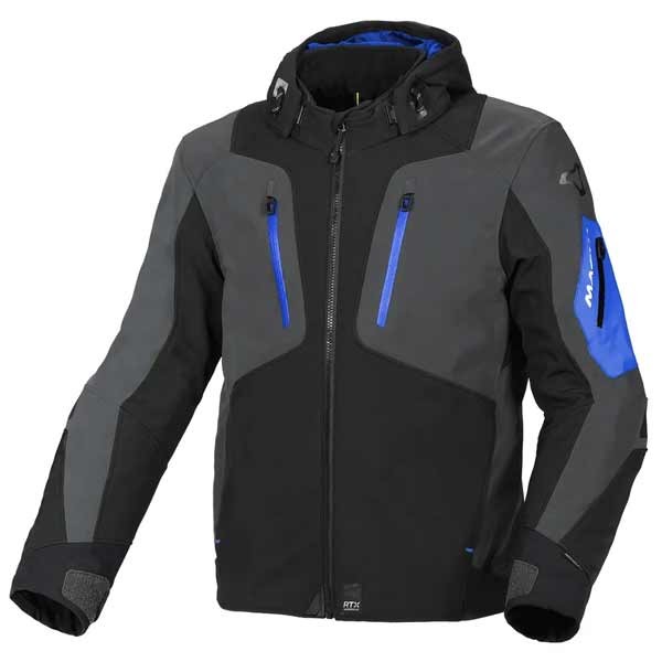 Macna Angle jacket black blue