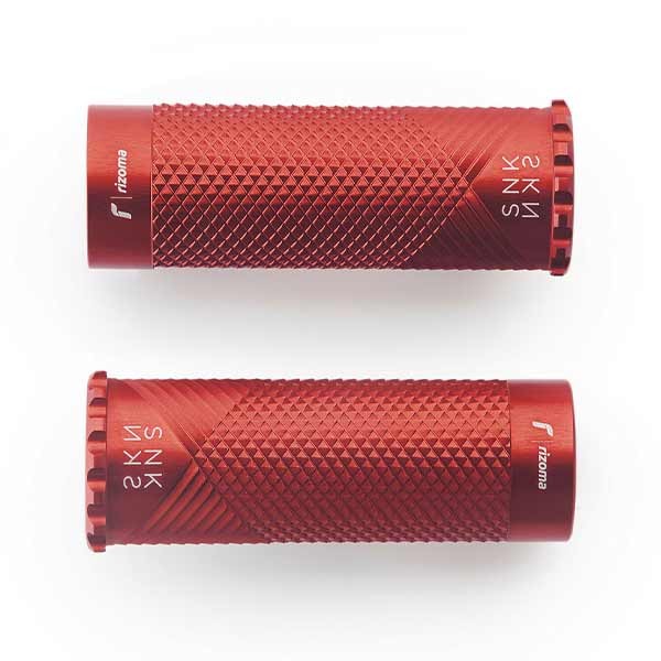 Rizoma Snake motorcycle pegs red