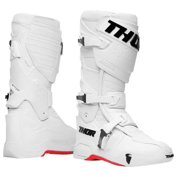 Botas motocross Thor Radial Frost blanco Outlet