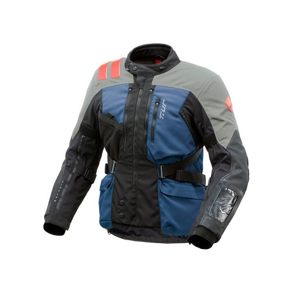 T.UR Roadbook Hydroscud jacket blue gray