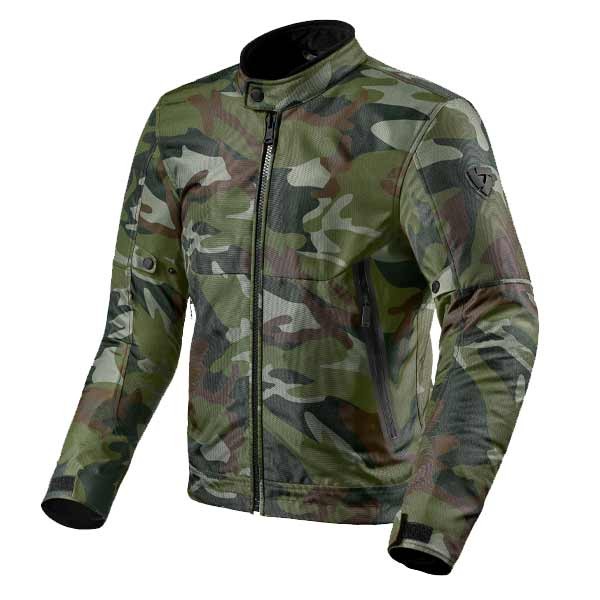 Revit Shade H2O camouflage grey green jacket