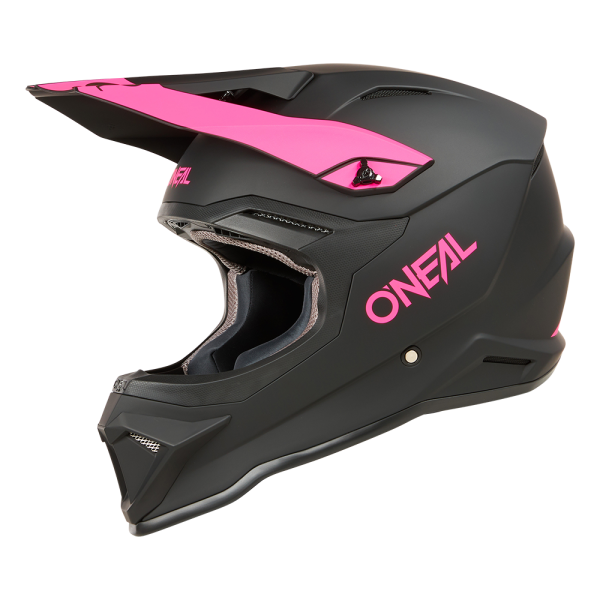 Casco Oneal 1SRS Solid negro rosa 22.06