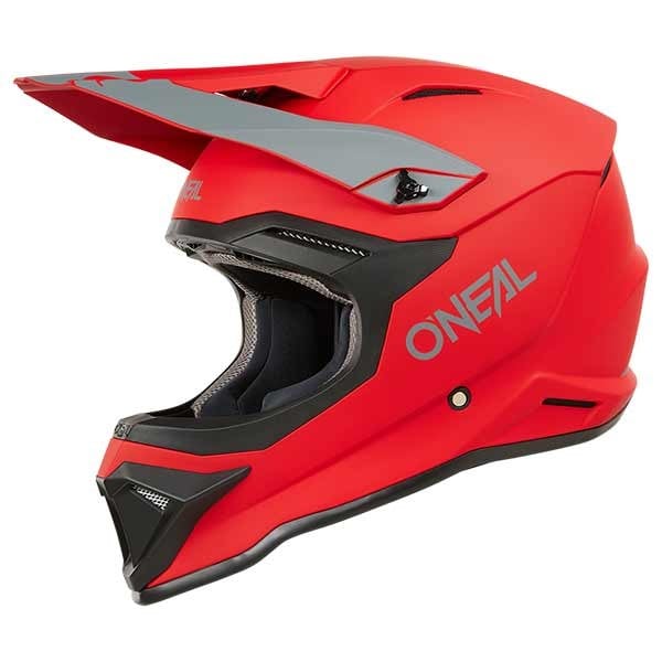Casco Oneal 1SRS Solid rojo 22.06