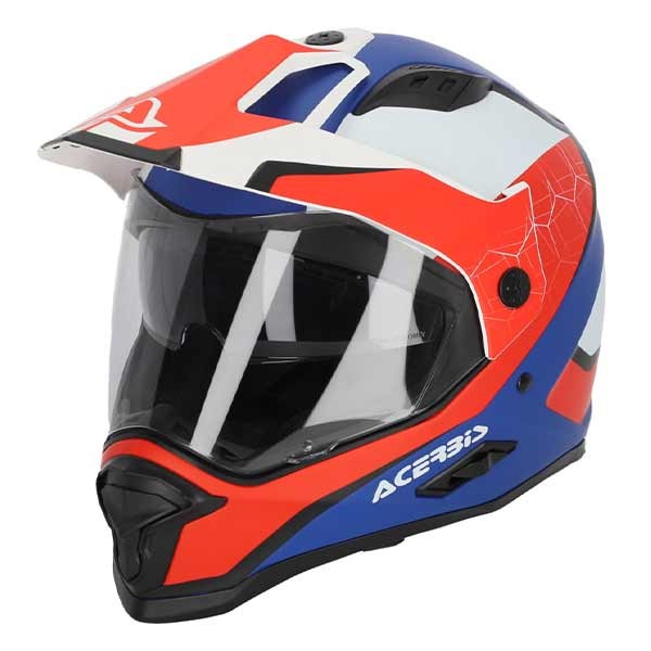 Acerbis Reactive 22-06 helmet white blue red