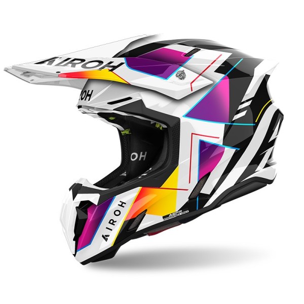 Airoh Twist 3 Rainbow glänzender Helm