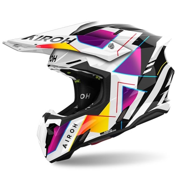 Airoh Twist 3 Rainbow shiny helmet