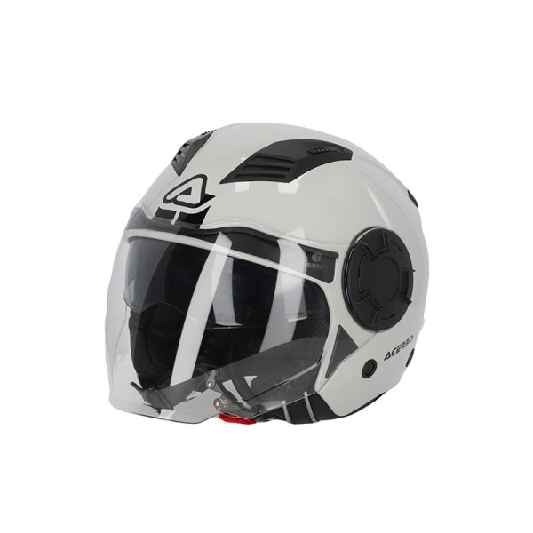 Acerbis Jet Vento 22-06 helmet glossy light grey
