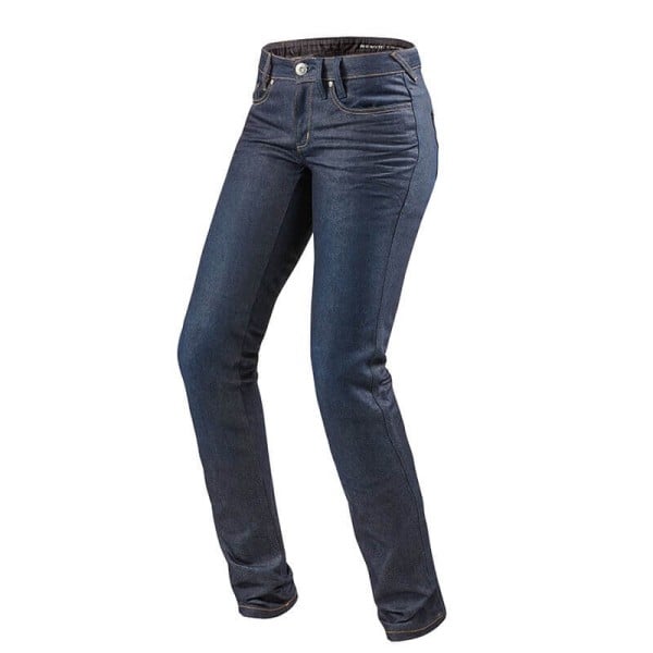 Motorcycle Jeans REVIT Madison 2 Lady Blu Used - Motorcycle trousers