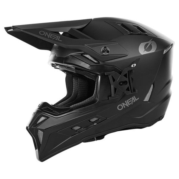 Oneal EX-SRS Solid Helm schwarz