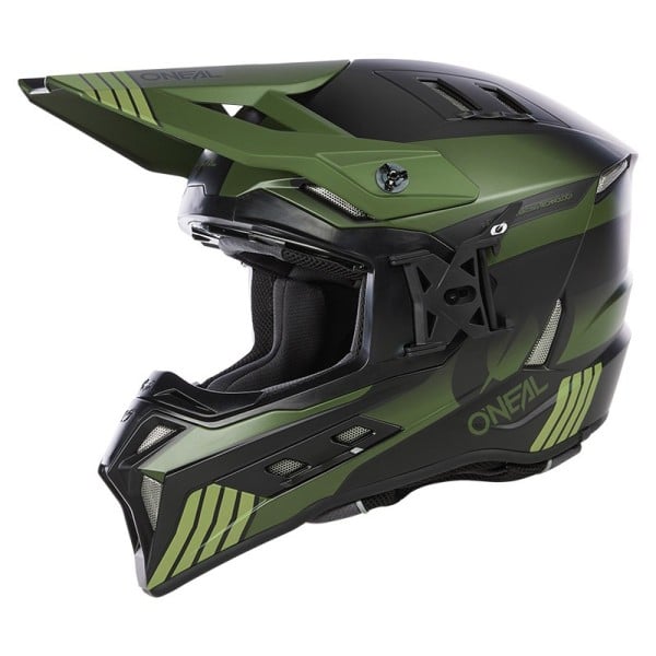 Oneal EX-SRS Hitch Helm schwarz grün