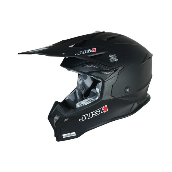 Just1 J39 22.06 Solid matt black helmet