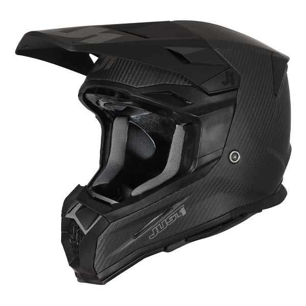 Casco Just1 J22 Youth Carbon Solid nero opaco 22.06