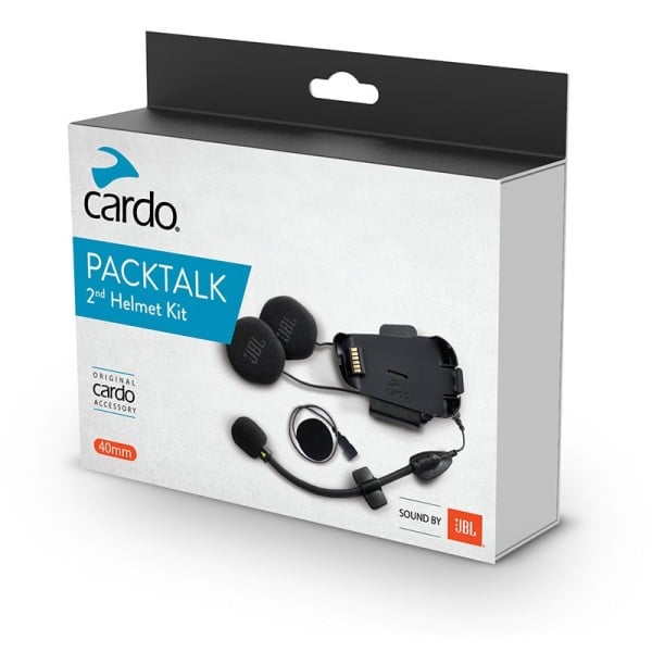 Cardo Packtalk JBL 40 mm Zweithelm-Audio-Kit