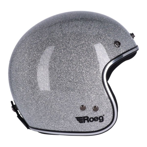 Roeg Jett Disco Ball Helm silber