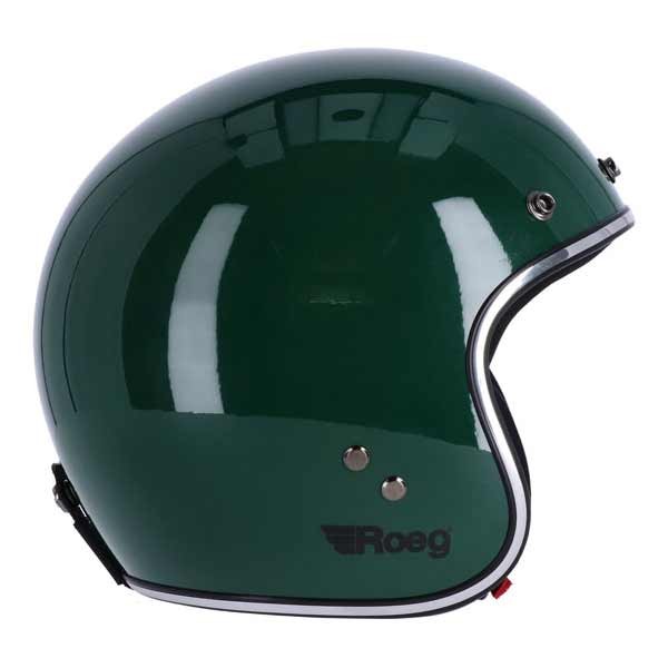 Roeg Jett Racing green helmet