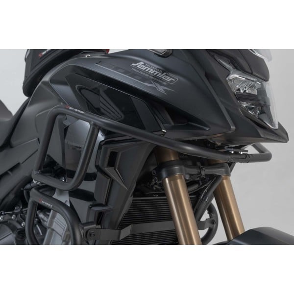 Defensas superiores SW-Motech negras Honda CB500X (18-)