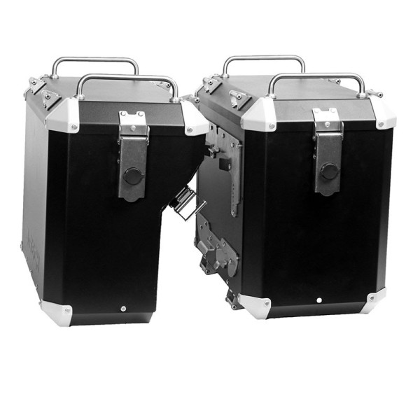 MyTech Raid 41-47 Rapide Case Kit Bmw R 1200 / 1250 GS / Ads black