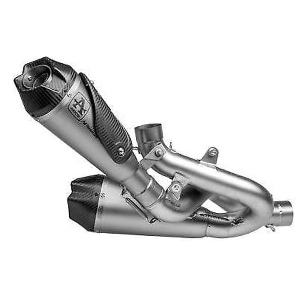 Works Titanium silencers Arrow titanium fittings Ducati Panigale V4 2018-2023