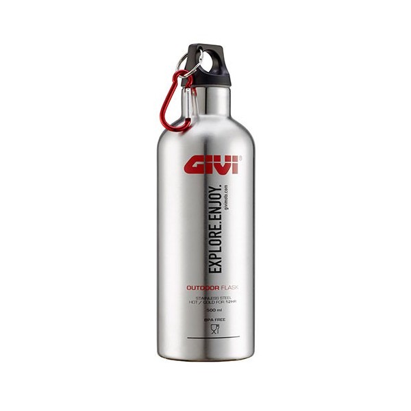 Givi stainless steel thermal water bottle