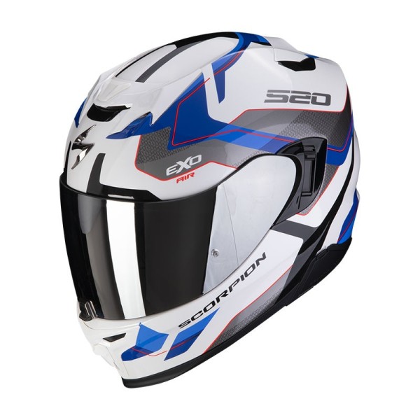 Scorpion Exo 520 Evo Air Elan Helm weiß blau