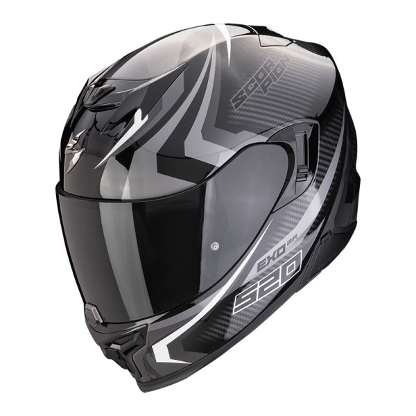 Scorpion Exo 520 Evo Air Terra Helm schwarz weiß