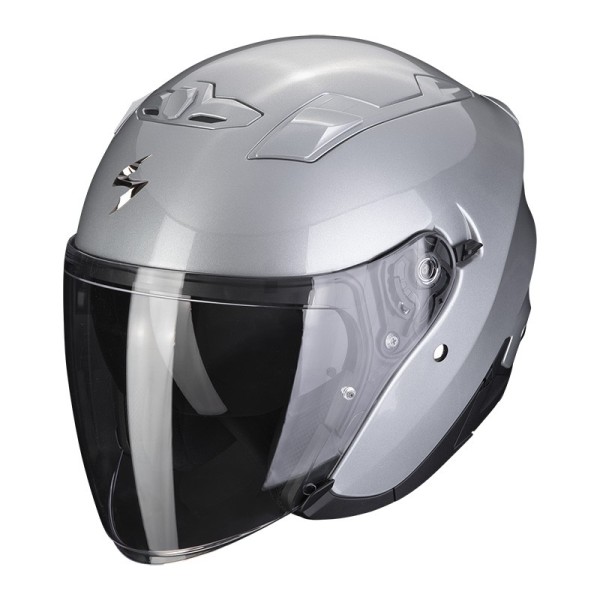 Scorpion Exo 230 Solid Helm Silber