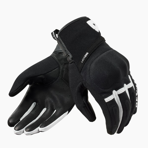 Revit Mosca 2 gloves black white