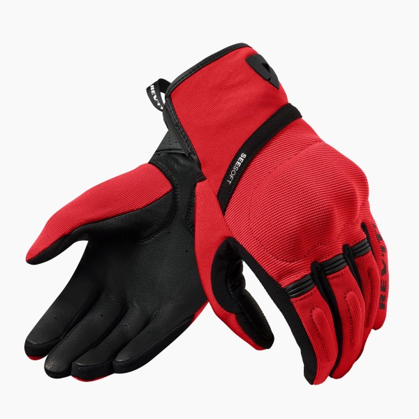 Revit Mosca 2 gloves black red