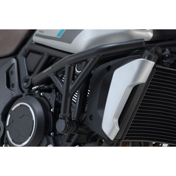 SW-Motech black engine protection bar CFMoto 700CL-X Heritage (22-)