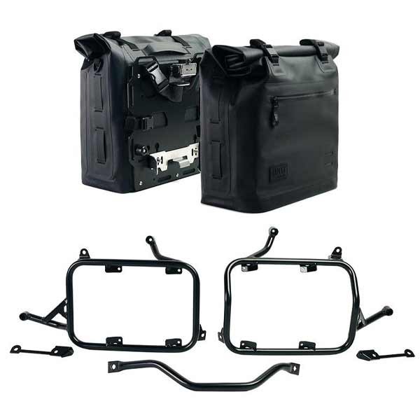 Unit Garage Khali TPU Seitentaschen Set 35L-45L Bmw R 1300 GS schwarz