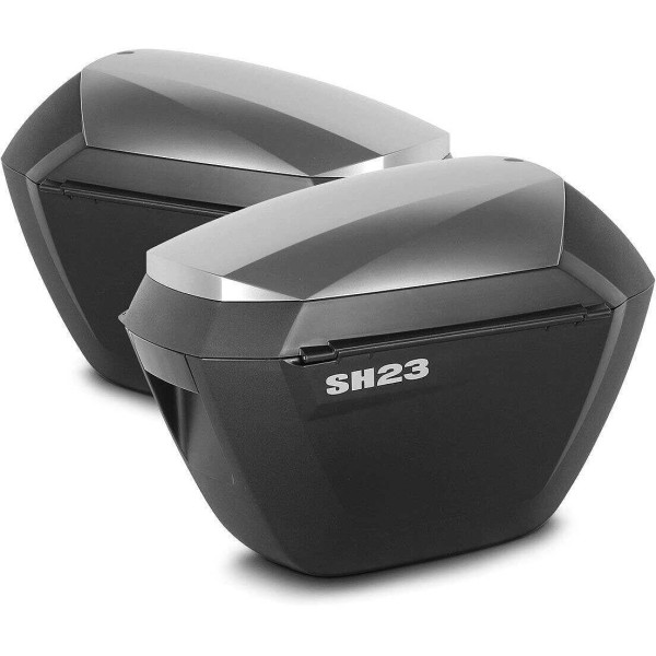 Shad SH23 Aluminum Look side cases