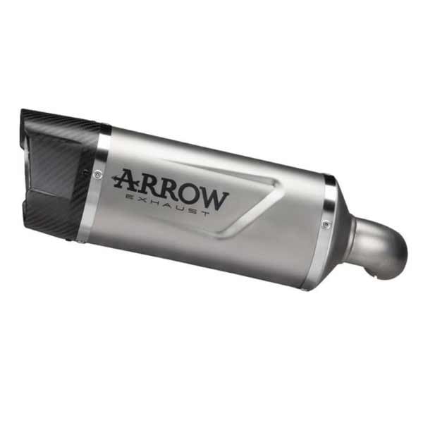 Silencioso Arrow Indy Race EVO aluminio carbono Honda XL 750 TRANSALP 2023-
