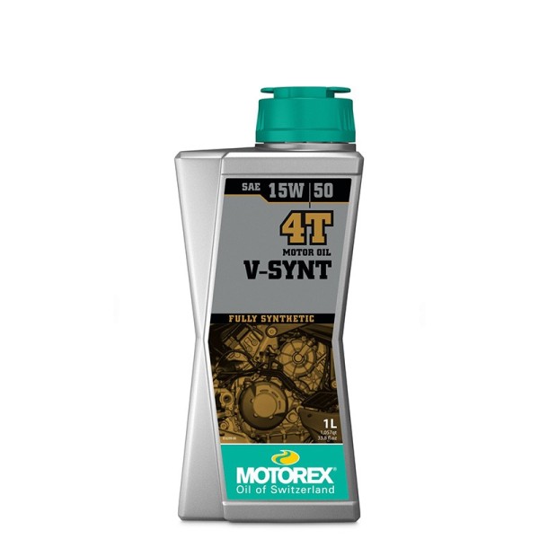 Motorex VSYNT 4T 15W/50 JASO MA 2 aceite de motor 1lt