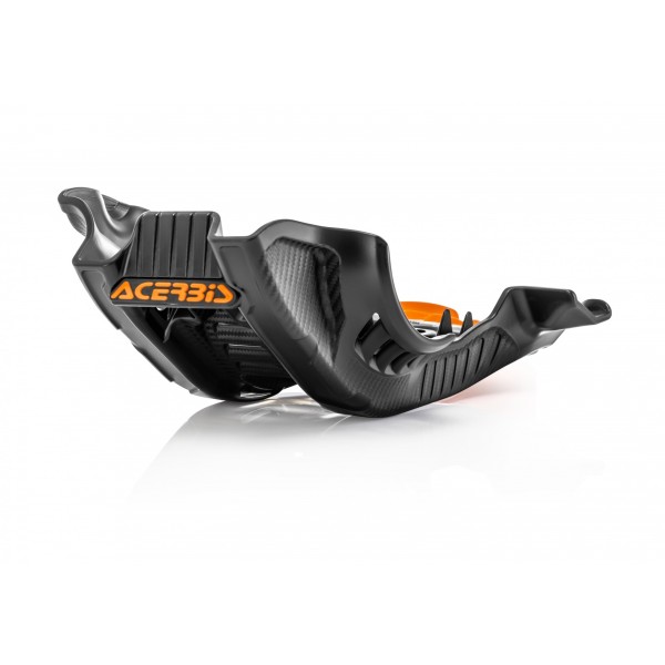 Protector de motor Acerbis GasGas MC 250F negro naranja