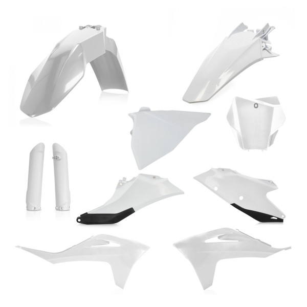 Kit complet plastique blanc Acerbis GasGas MC / MCF 21